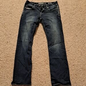 30L BKE Dark Wash Carter Straight Leg Jeans